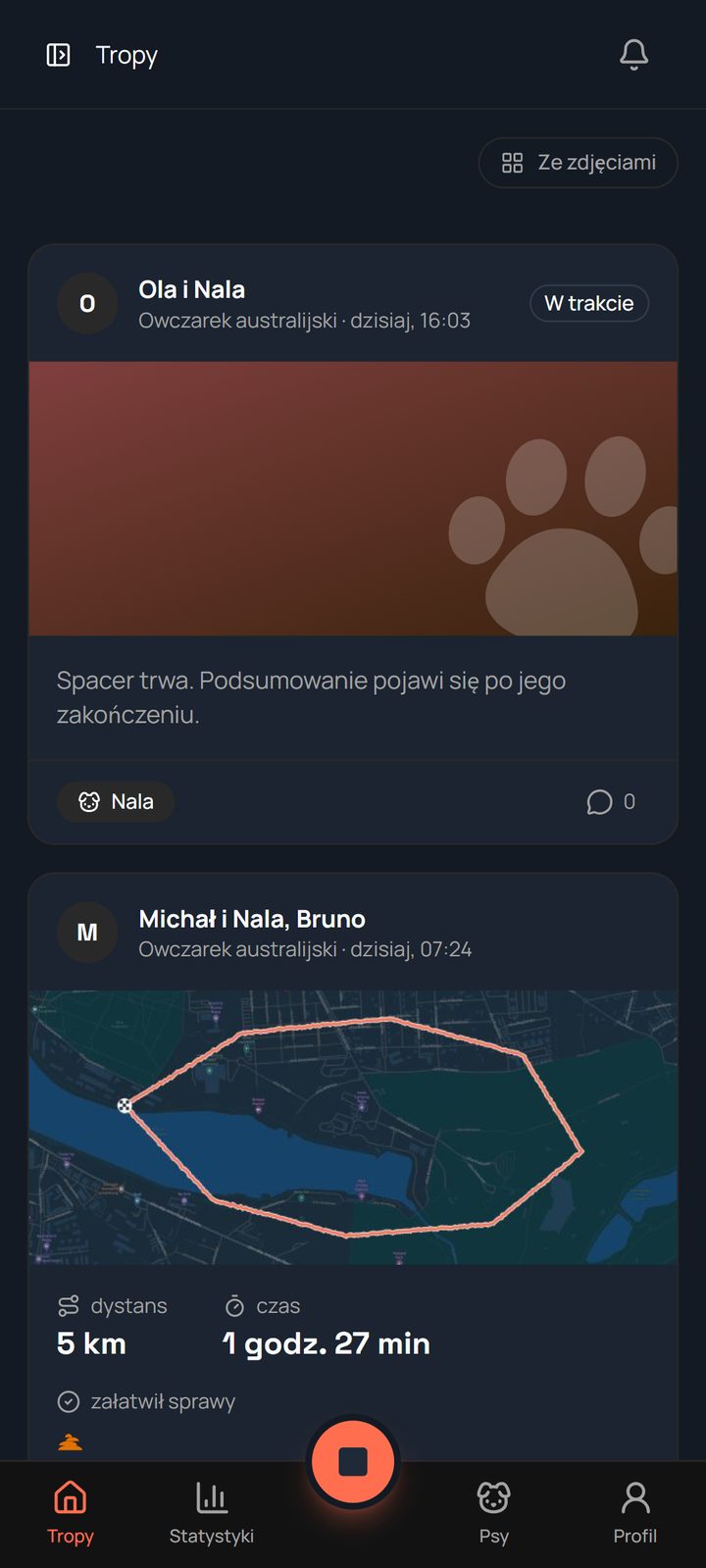 Jak wiedzieć, czy ktoś już wyszedł z psem?